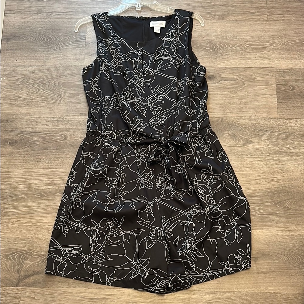 Calvin Klein Floral Black romper